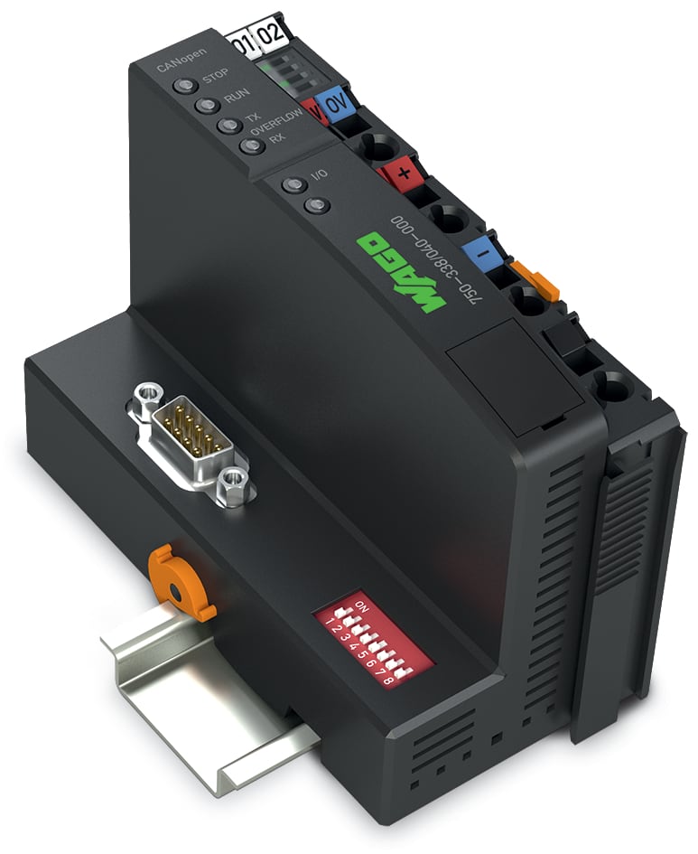 WAGO ELETTRONICA - Accoppiatore fieldbus CANopen.D-Sub.Estrema 750-338/040-000