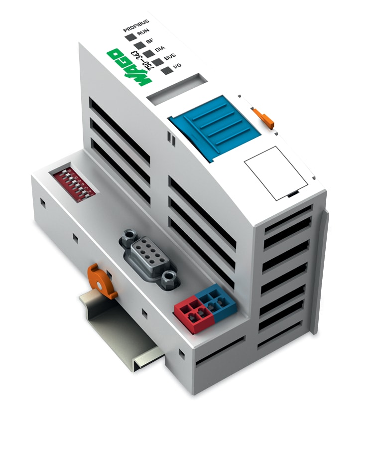 WAGO ELETTRONICA - Accoppiatore fieldbus PROFIBUS DP.12 MBd.ECO.grigio chiaro