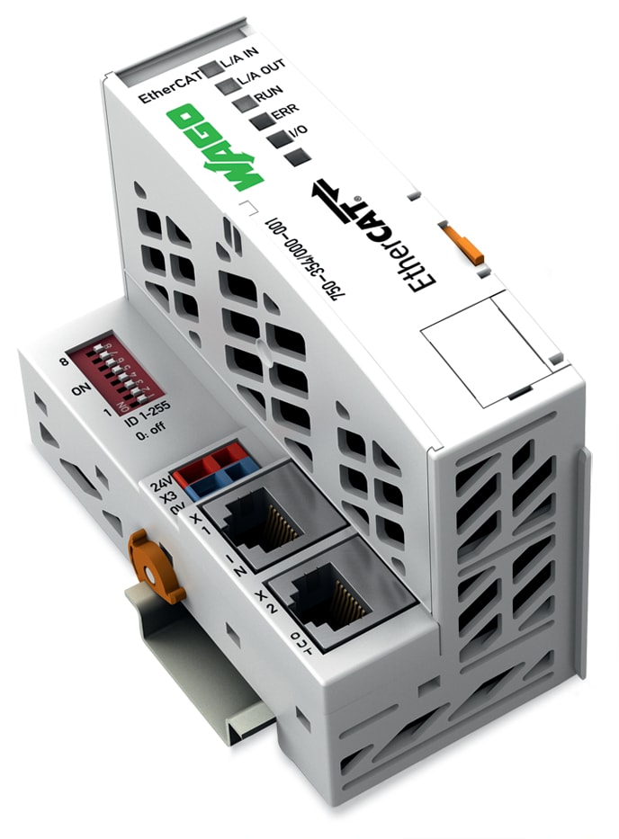WAGO ELETTRONICA - Accoppiatore fieldbus EtherCAT.Switch ID.grigio chiaro