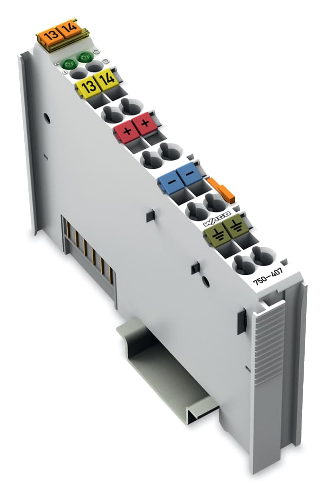 WAGO ELETTRONICA - Ingresso digitale a 2 canali.220 V DC.grigio chiaro