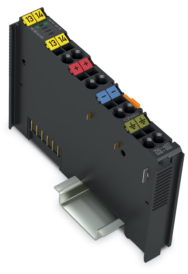 WAGO ELETTRONICA - Ingresso digitale a 2 canali.220 V DC.3 ms.grigio scuro