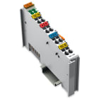 WAGO ELETTRONICA - Ingresso digitale a 4 canali.24 V AC/DC.50 ms.grigio chiaro