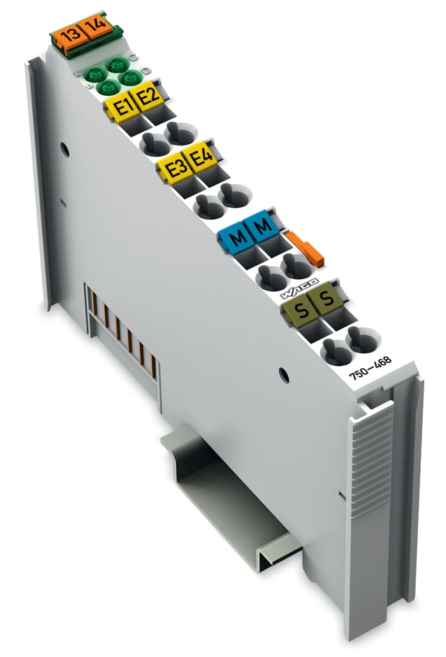 WAGO ELETTRONICA - Ingresso analogico a 4 canali.0 - 10 V DC.Single-ended.grigio chiaro