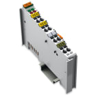 WAGO ELETTRONICA - Ingresso analogico a 2 canali.0 - 5 A AC/DC.Ingresso differenziale.grigio chiaro