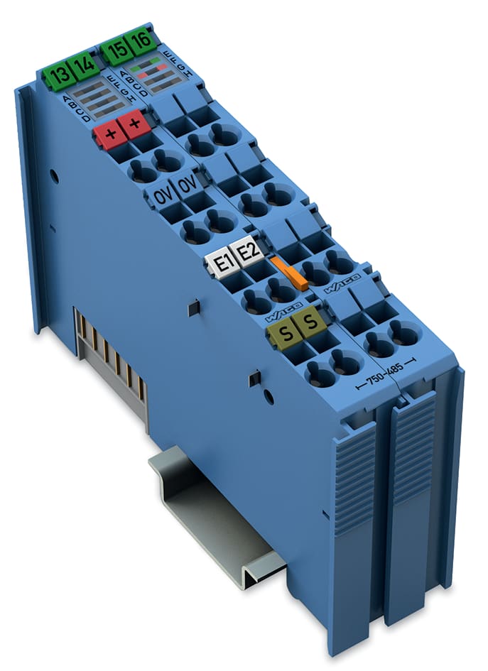 WAGO ELETTRONICA - Ingresso analogico a 2 canali.4 - 20 mA.Single-ended.blu
