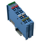 WAGO ELETTRONICA - Ingresso analogico a 4 canali.0/4 - 20 mA.Sicurezza intrinseca.blu