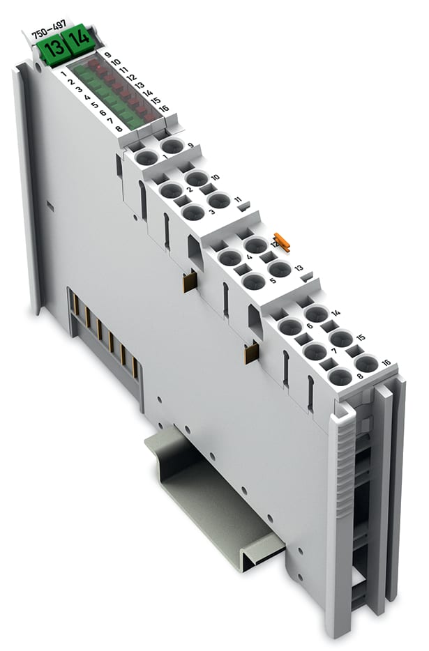 WAGO ELETTRONICA - Ingresso analogico a 8 canali.0 - 10 V/±10 V DC.Single-ended