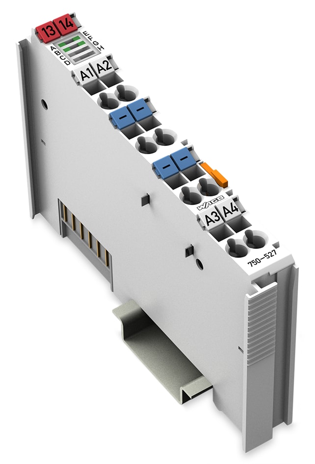 WAGO ELETTRONICA - Uscita digitale a 4 canali.30 V AC/V DC.2,0 A