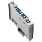 WAGO ELETTRONICA - Uscita digitale a 4 canali.24 V DC.0,5 A.grigio chiaro