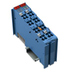 WAGO ELETTRONICA - Uscita digitale a 4 canali.24 V DC.Valvola.blu chiaro