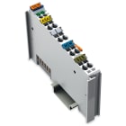 WAGO ELETTRONICA - Uscita analogica a 2 canali.0 - 10 V DC.S5 PLC Formato dati.grigio chiaro