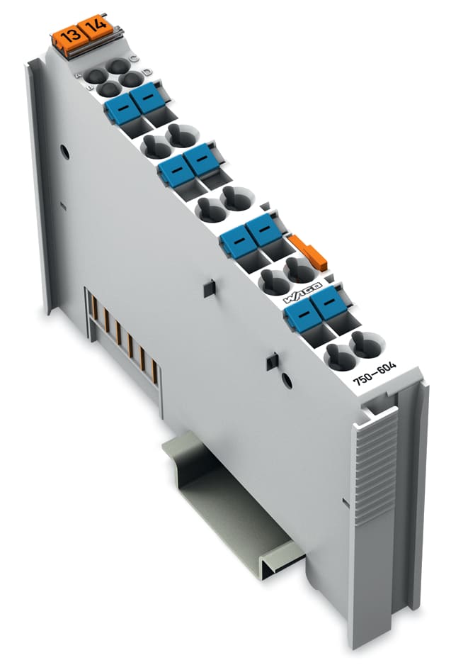 WAGO ELETTRONICA - Distribuzione del potenziale.8 vie 0 V.grigio chiaro