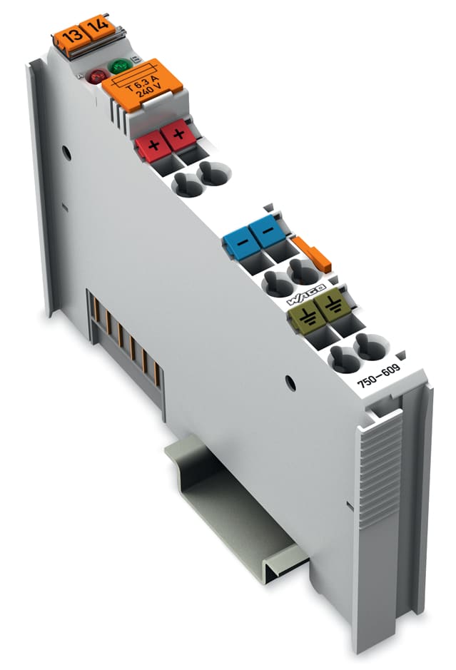 WAGO ELETTRONICA - Alimentazione.230 V AC.portafusibile.grigio chiaro