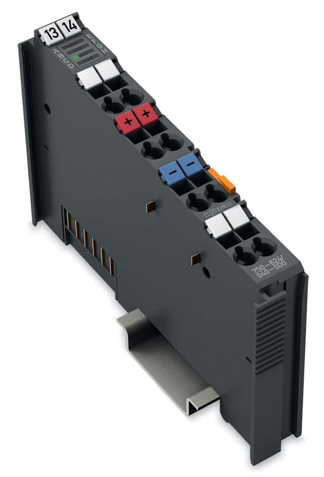 WAGO ELETTRONICA - Modulo filtro alimentazione lato campo (sovratensione).24 V DC.Isolamento alto.grigio scuro