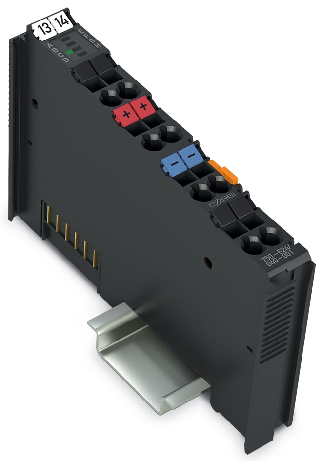 WAGO ELETTRONICA - Modulo filtro alimentazione lato campo (sovratensione).24 V DC.Isolamento alto.grigio scuro