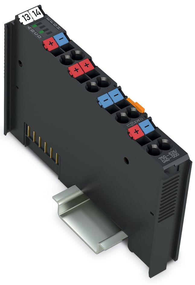 WAGO ELETTRONICA - Filtro alimentazione.24 V DC.Isolamento alto.grigio scuro