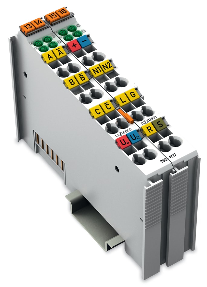 WAGO ELETTRONICA - Interfaccia encoder incrementale.RS-422.32 bit.grigio chiaro
