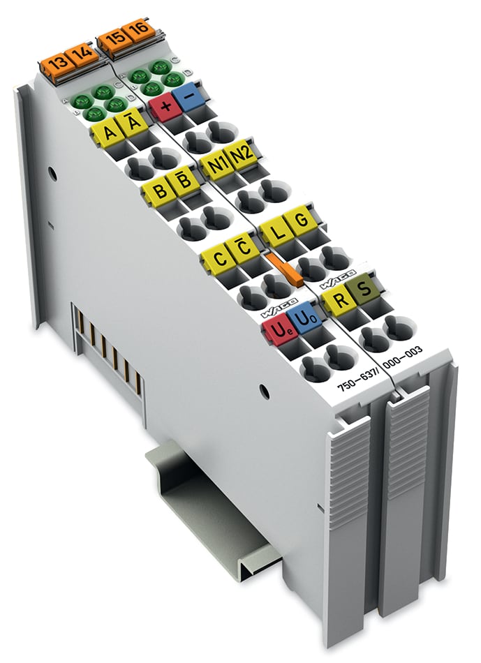 WAGO ELETTRONICA - Interfaccia encoder incrementale.RS-422.32 bit.grigio chiaro