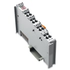 WAGO ELETTRONICA - Modulo VIB I/O a 2 canali, per il controllo dell'ampiezza delle oscillazioni/dello stato dei cuscinetti.grigio chiaro