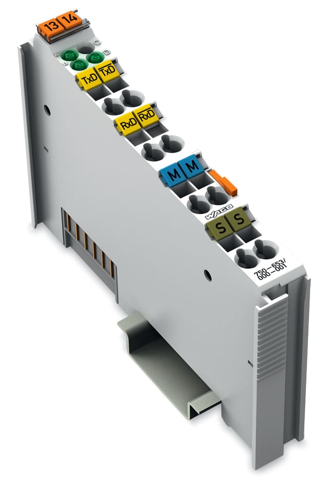 WAGO ELETTRONICA - Interfaccia seriale RS-485.9600 baud.Pari.grigio chiaro