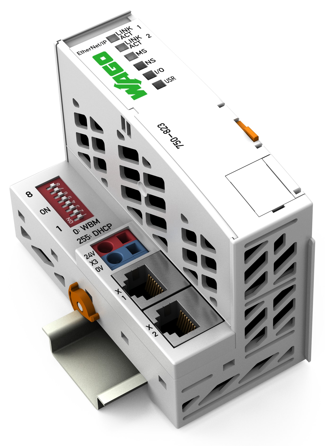 WAGO ELETTRONICA - Controllore EtherNet/IP.4ª generazione.2 x ETHERNET