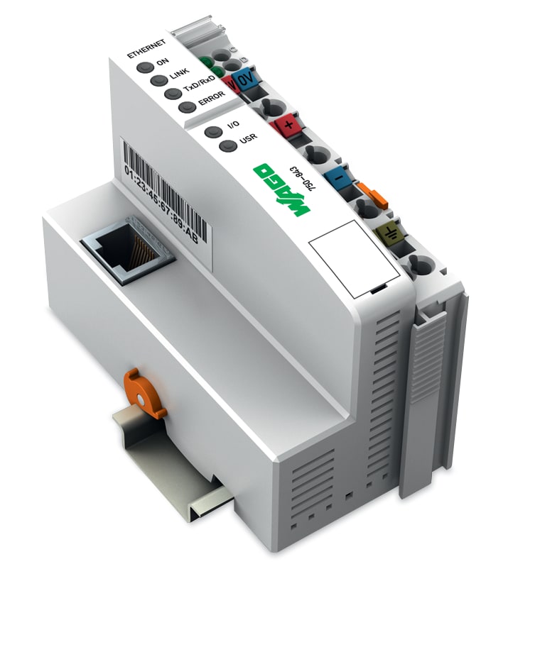 WAGO ELETTRONICA - Controllore ETHERNET.1ª generazione.ECO.grigio chiaro
