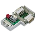 WAGO ELETTRONICA - Connettore per fieldbus PROFIBUS.grigio chiaro 750-970