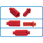 WAGO ELETTRONICA - Elementi di codifica serie 753.rosso