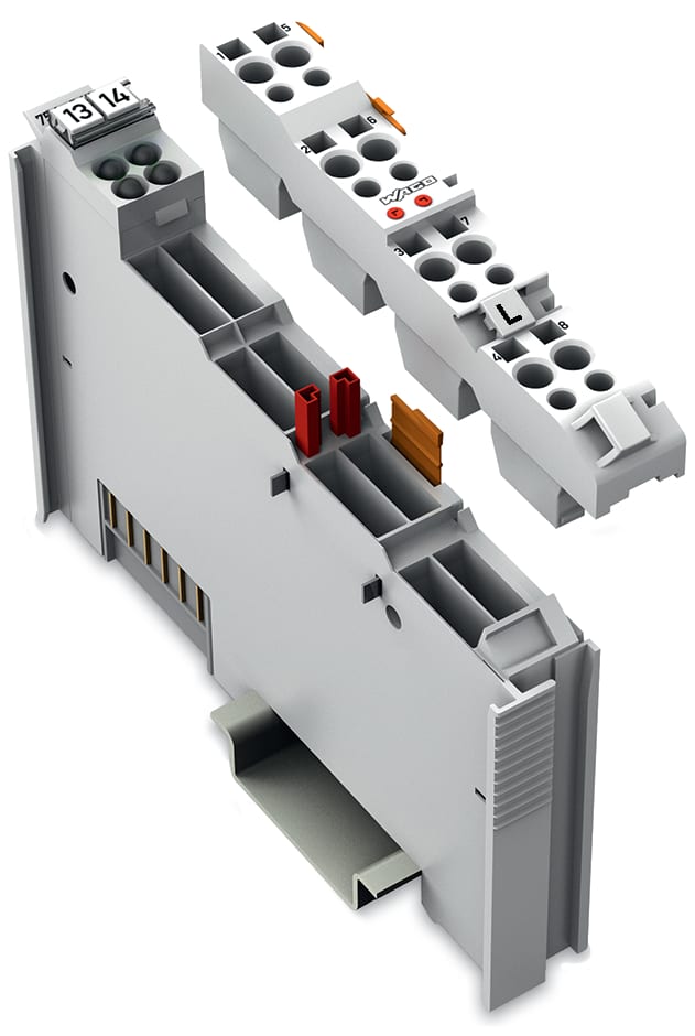 WAGO ELETTRONICA - Modulo cieco.Attivo.Senza contatti di potenza.grigio chiaro