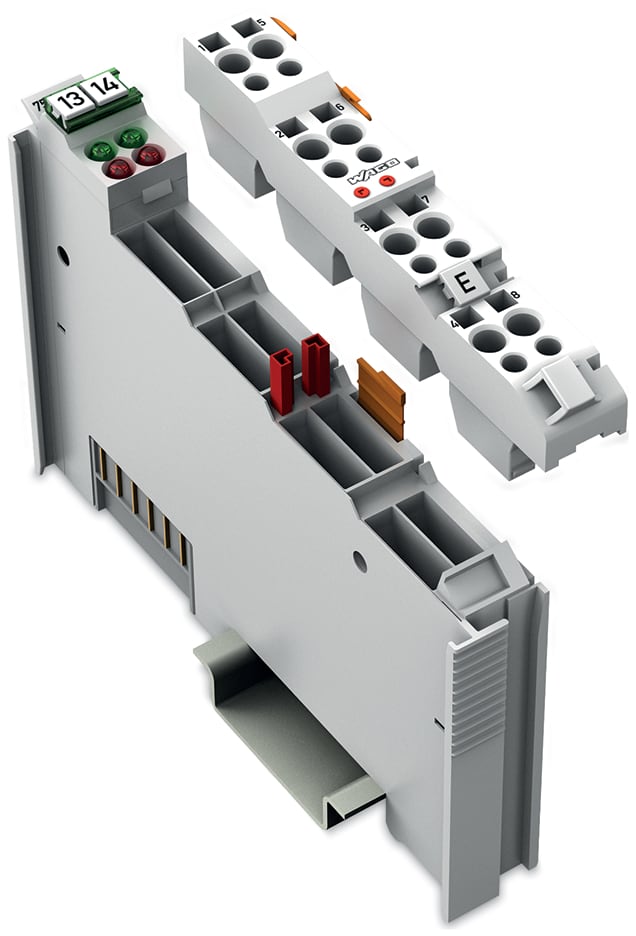 WAGO ELETTRONICA - Ingresso analogico a 2 canali.0 - 20 mA.Ingresso differenziale.grigio chiaro