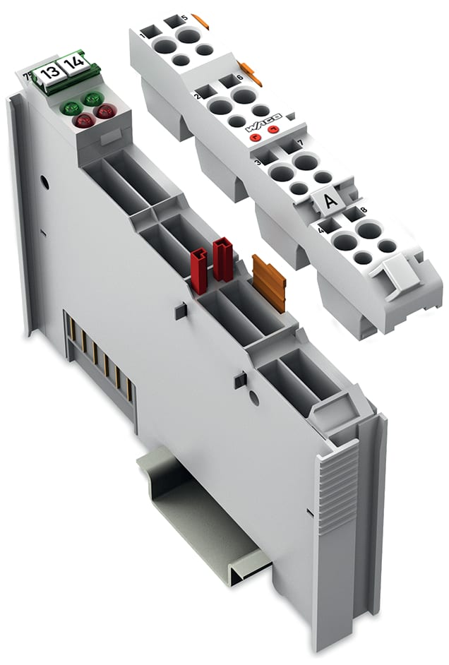 WAGO ELETTRONICA - Ingresso analogico a 2 canali.0 - 20 mA.Single-ended.grigio chiaro