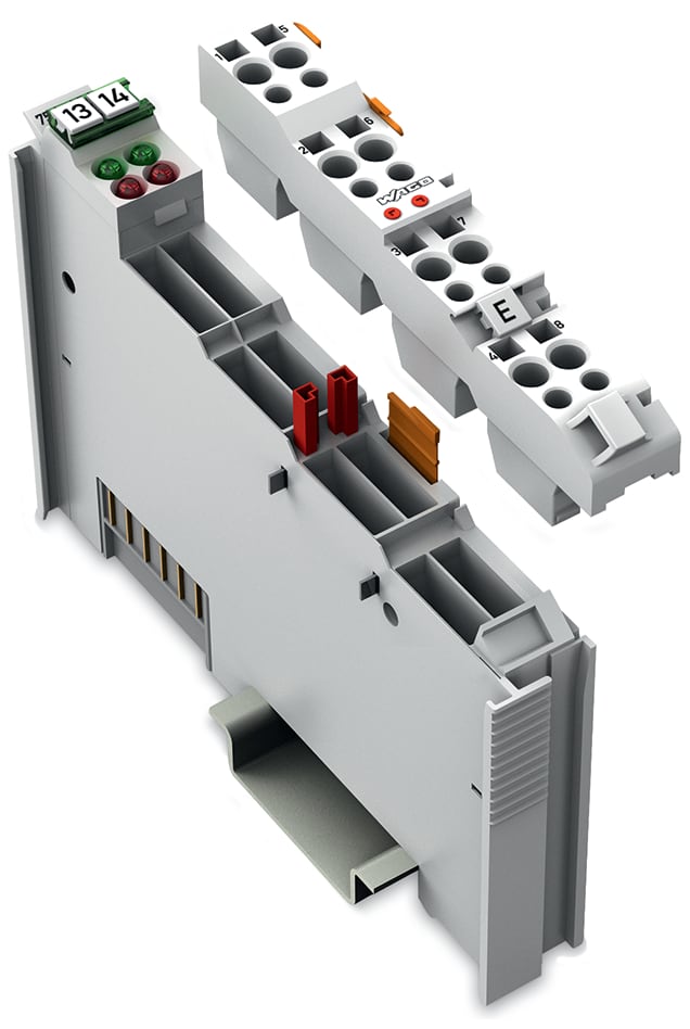 WAGO ELETTRONICA - Ingresso analogico a 2 canali.0 - 10 V DC.Single-ended.grigio chiaro
