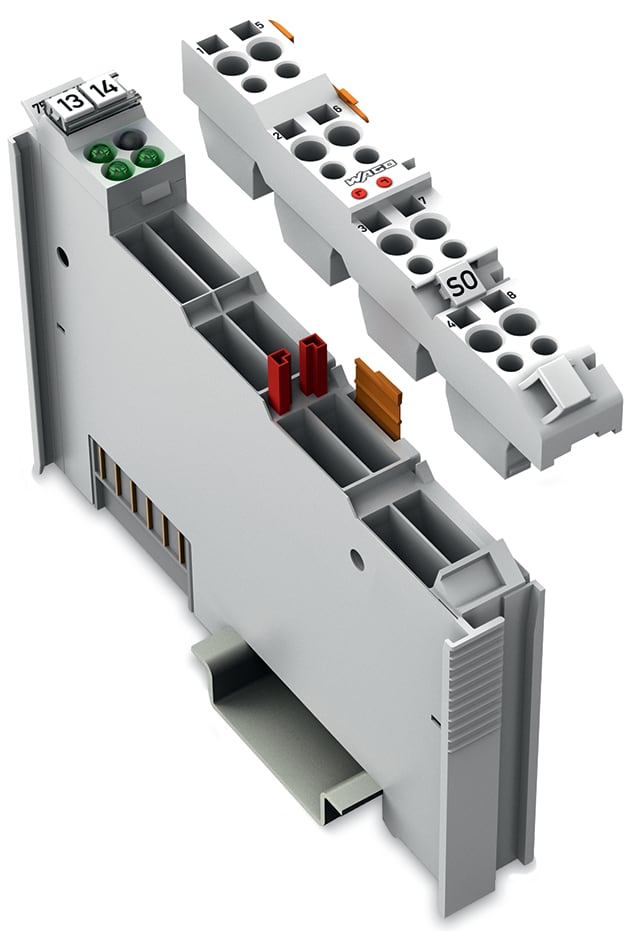 WAGO ELETTRONICA - Interfaccia seriale RS-485.9600 baud.Nessuno.grigio chiaro