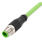 WAGO ELETTRONICA - Cavo ETHERNET.Spina M12D. assiale.4 poli.verde 756-1201/060-100