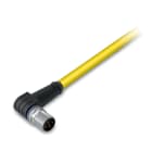 WAGO ELETTRONICA - Cavo bus di sistema per catena di trascinamento.Spina M12B. angolata.5 poli.giallo