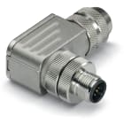 WAGO ELETTRONICA - Accessori.Spina angolata destra M12.5 poli