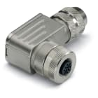 WAGO ELETTRONICA - Connettore innestabile montato.8 poli.Presa M12, angolata 756-9214/090-000