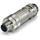 WAGO ELETTRONICA - Accessori.Spina M12, assiale.5 poli