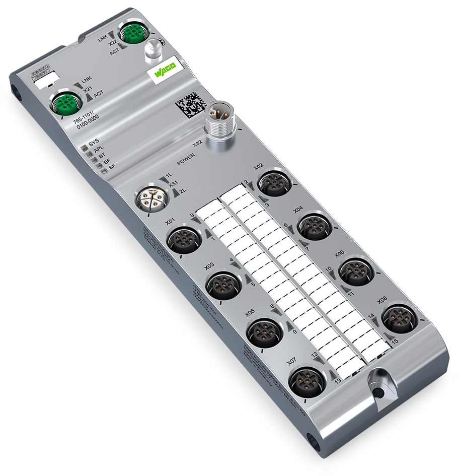 WAGO ELETTRONICA - Ingresso digitale a 16 canali.Profinet.24 V DC