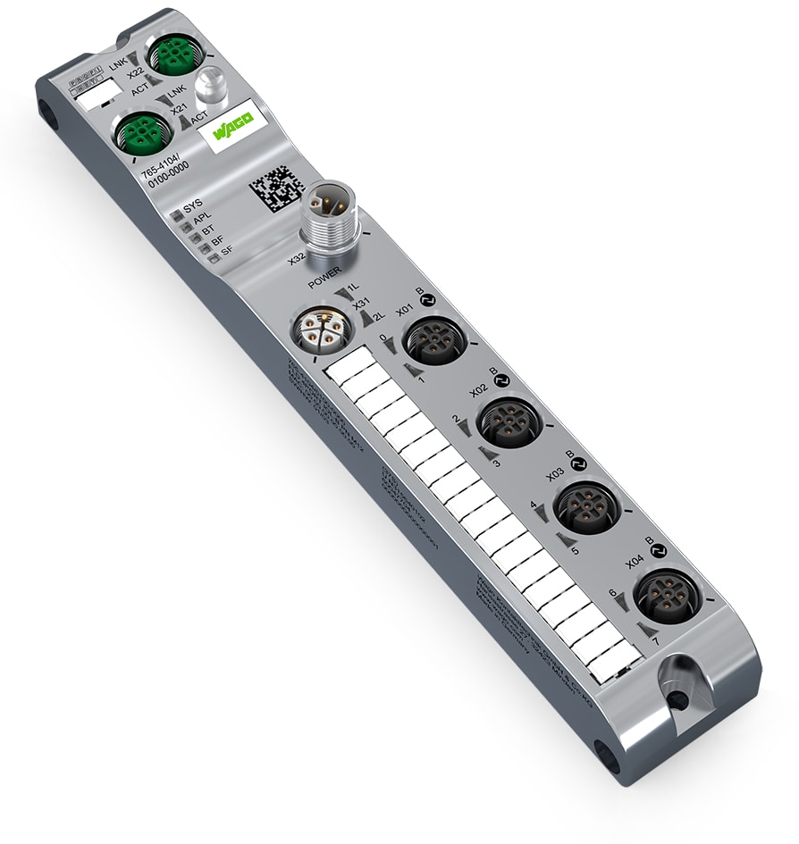 WAGO ELETTRONICA - Master IO link 4 porte classe B.Profinet.24 V / 2,0 A DC