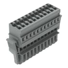 WAGO ELETTRONICA - Spina femmina per 1 conduttore.CAGE CLAMP®.4 mm².grigio
