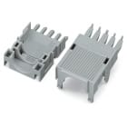 WAGO ELETTRONICA - Custodia antistrappo.per connettori maschio e femmina.due parti.grigio