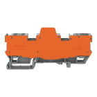 WAGO ELETTRONICA - Morsetto per moduli a innesto diretto per 1 conduttore/1 pin.6 poli.con 2 posizioni per ponticelli.grigio 769-183/769-314