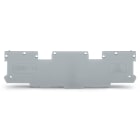 WAGO ELETTRONICA - Piastra terminale e intermedia.spessore 1,1 mm.grigio