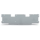 WAGO ELETTRONICA - Piastra terminale e intermedia.spessore 1,1 mm.grigio