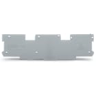 WAGO ELETTRONICA - Piastra terminale e intermedia.spessore 1,1 mm.grigio