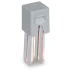 WAGO ELETTRONICA - Ponticello.isolato.grigio