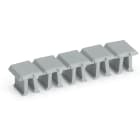 WAGO ELETTRONICA - Coperchio ponticello.per spine femmina a 1 conduttore.per 5 poli.grigio