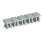WAGO ELETTRONICA - Coperchio ponticello.per spine femmina a 1 conduttore.per 5 poli.grigio