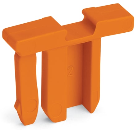 WAGO ELETTRONICA - Copertura pin.con slot per marcatura per mini-WSB.arancione